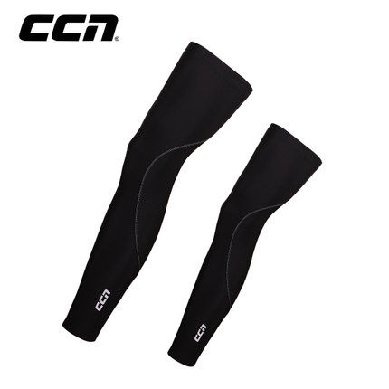 CCN腿套透气排汗护腿自行车山地车公路男女袖套抓绒骑行腿套秋冬