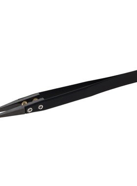1~4pcs 13x1cm Straight Round Ceramic Tweezers Precison 430 S