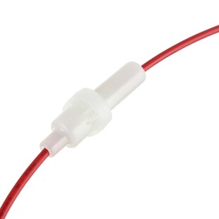Fuse 5x20mm lot 5Pcs Line Glass Splash Holder AGC White