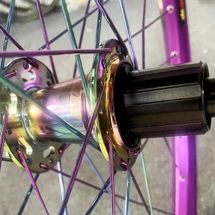 品120响四培林o登山车轮组275寸花鼓26寸自行车轮组快拆卡式