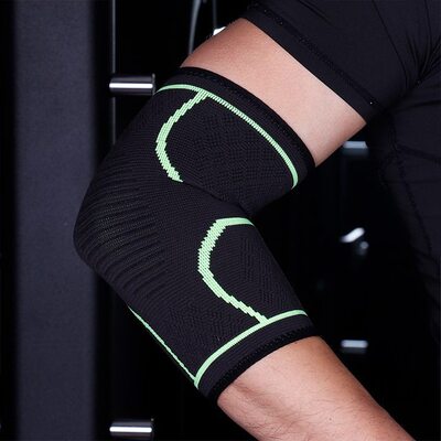 速发1PCS Elbow Support Elastic Gym Sport Elbow Protective P