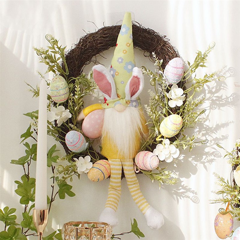 45*30*30cm Haipy Easter Bunny GGome JCprcle Rattan narland