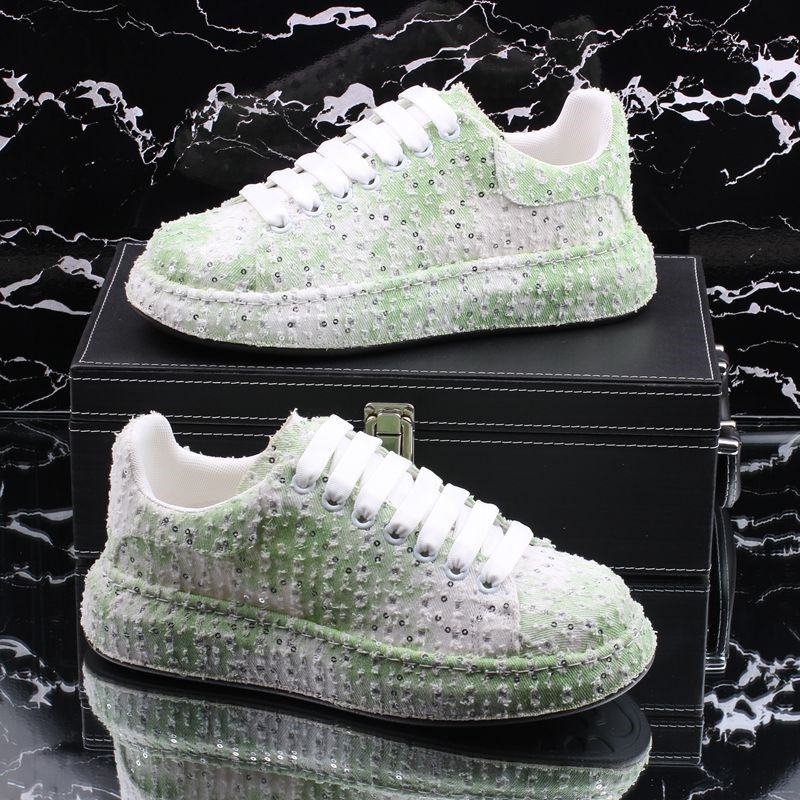 松糕厚底板鞋男夏季透气薄款百搭帆布鞋亮片破洞乞丐鞋男士休闲鞋,流行男鞋,休闲板鞋,淘宝优惠券,粉丝福利购,淘宝优惠卷