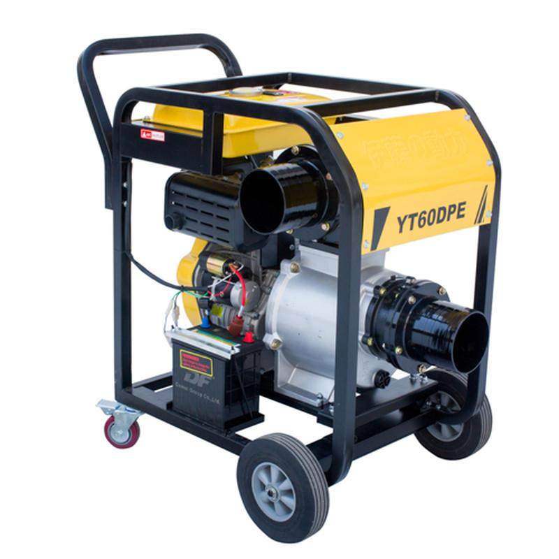 新品伊藤动力高压防汛排涝移动可携式3 4 6寸汽油V柴油机自吸泵抽