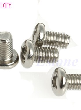 100Pcs Metric M3x5mm Phillips Pan Head Screw for 2.5