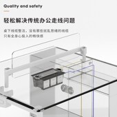 职员办公桌椅组合公司办公室家具双人工位屏风财务办公桌简约现货