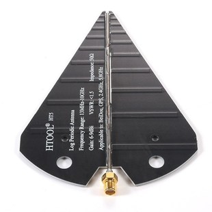 1575MHz 對數周期o天線 UWB 寬帶天 5.8GHz 圖傳 2.4GHz HT5天線