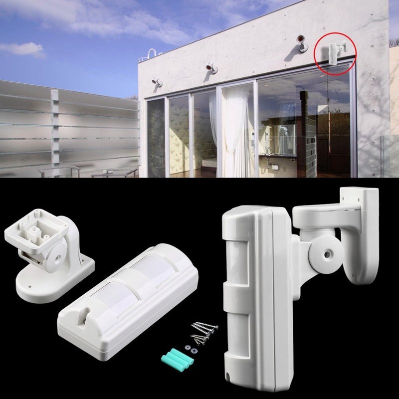 Hot 110 Degree Wideq-angle Two Infrared PIR MW Motion Sensor