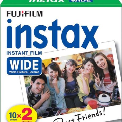 100% Geneuine Fujifilm Instax 210 Wide Film 20 Sheets White