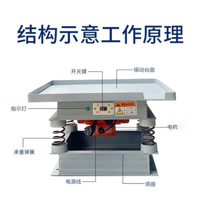 面振动平台 混凝土小实平台筑振型振动平台T三维建 用震动