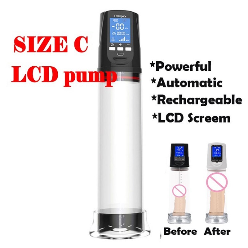 Electric Vacuum Penis Pump Enlargement for Men Artificial M