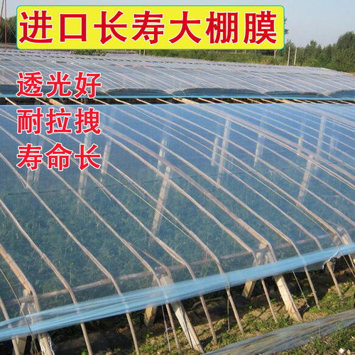 大棚膜长寿流滴1米-2r0米无滴整卷塑料薄膜纸蓝色无滴蔬菜农资农