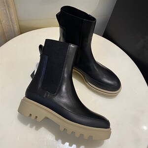 热销Maxdutti Botas Mujer Shoes Women2022 Spring Fashion Retr