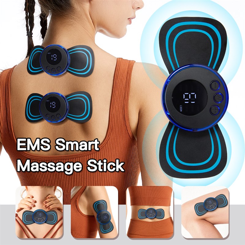 Neck Rechargeable Massager Electric HNeck Massage EMS Cervic