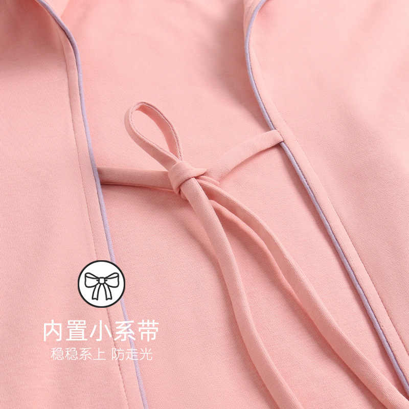 睡袍女士睡衣春秋季浴袍睡裙长款薄款夏季长袖浴衣日式加大码