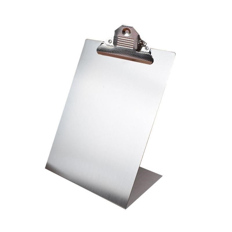 展示牌立式加厚金属不锈钢文件夹板菜单夹写字板资料文件酒店板夹,文具电教/文化用品/商务用品,文件夹/试卷夹,淘宝优惠券,粉丝福利购,淘宝优惠卷