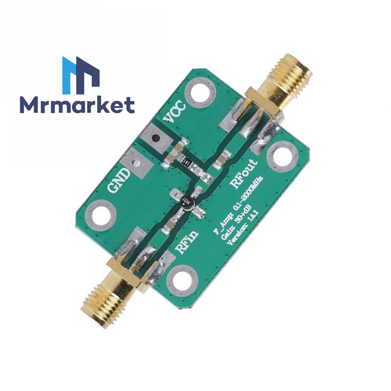 射频 宽带 放大器 低噪放 LNA(0.1-2000MHz增益 30dB)