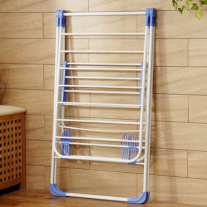 晾衣架折叠室内外翼型阳台晒衣架衣袜架婴儿尿片衣架落地卧室网红