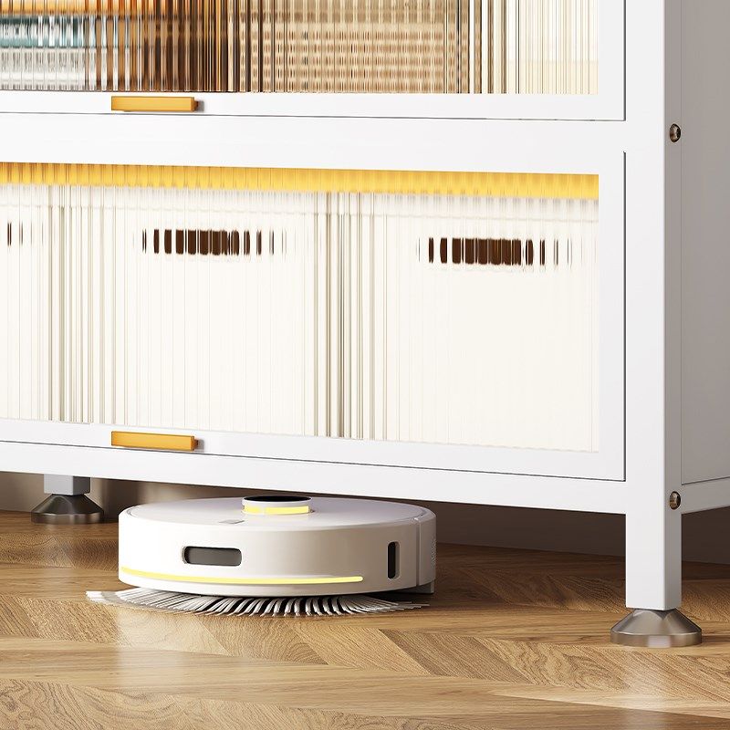 书柜防尘铁艺翻门家用客厅卧室多层落地置物柜学生儿童收纳柜书架,住宅家具,书架,淘宝优惠券,粉丝福利购,淘宝优惠卷