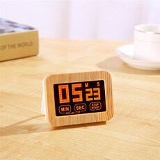 Таймер cr-326触摸屏计时器厨房烘培数字提醒器定时器大屏背光倒计时器