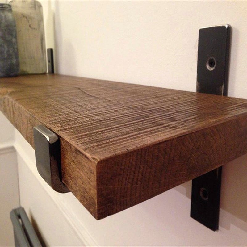 墙上层板置物架一字搁板厨房墙壁收纳架客厅木质实木书架铁艺支架,住宅家具,搁板/置物架/家用陈列架,淘宝优惠券,粉丝福利购,淘宝优惠卷