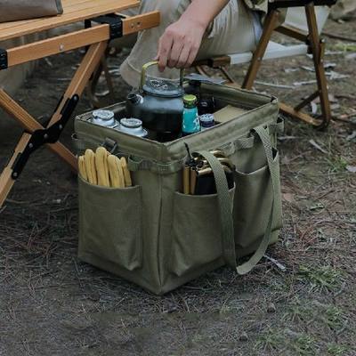 推荐.Camping Travel Tools Storage Bag Folding Firewood Packa