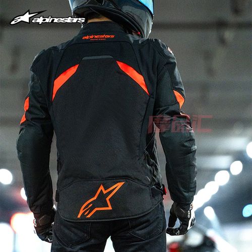 A星骑行服摩托车冬季防风机车骑行防摔四季赛车服男女V2皮衣外套