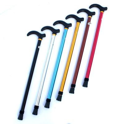 推荐Retractable cane aluminum alloy old people walking stick