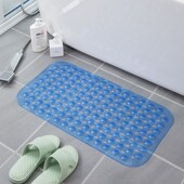 长方形浴室垫防滑垫环保家用淋浴房洗澡防摔吸盘地垫卫浴按摩现货