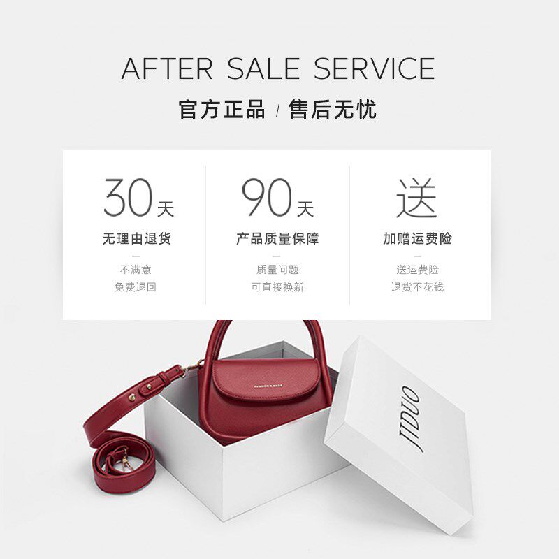 高级感包包红色手提包女2024新款小众斜挎包软欧包小众设计单肩包