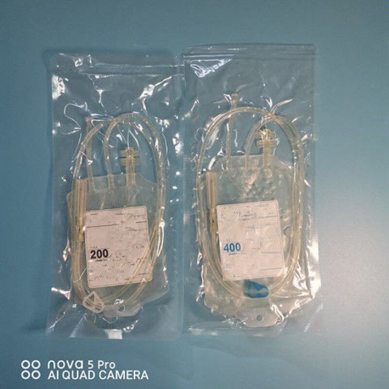 兽用毫次性血袋牛羊马200一升研00毫升采血袋动物实验输血科4器