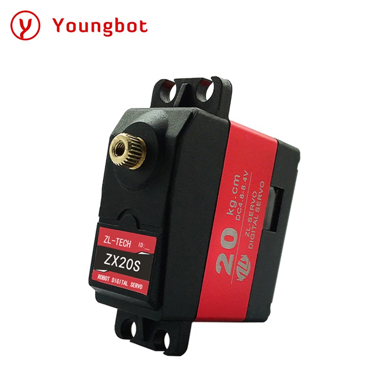 智能串行总线舵机20kg大扭力双轴数字数码舵机机器人高精度ZX20D使用感如何?