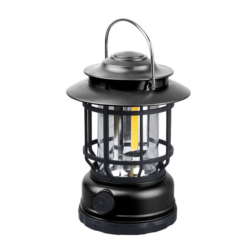 太阳能复古马灯可充电超长待机多功能户外露营灯LEWD户外照明灯