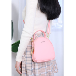 三层小包包女新款2021小背包斜挎包韩版百搭潮小众设计感迷你小包