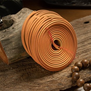 红柏盘香纯柏道门净化拜神卫生间持久礼佛宫观孕妇天然塔香20小时