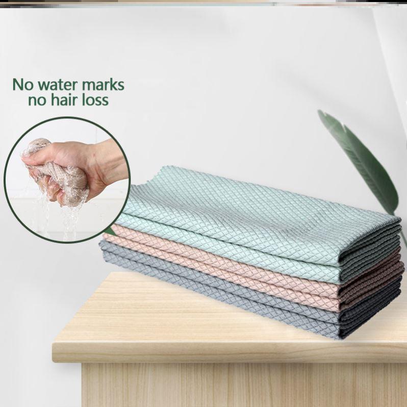 推荐Kitchen Towel Cleaning Cloth Window Glass Rag Wipe rags