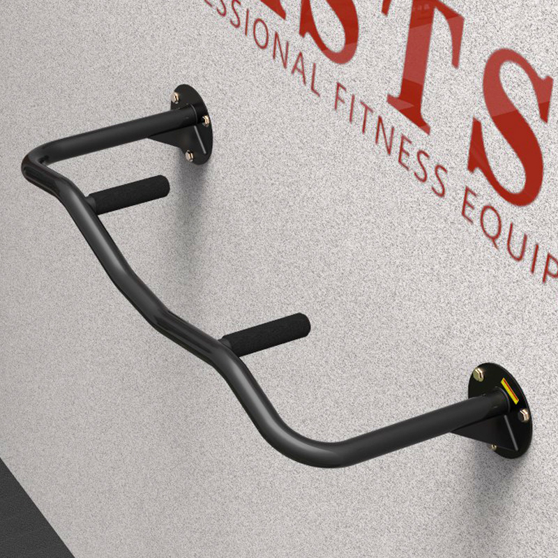 东际家用墙体单杠引体向上 单杆 不锈钢壁挂墙体下无Z空间 安装