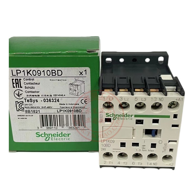 原装TeSys K交流接触器LP1K0910BD常开LP1K0901BD常闭验货