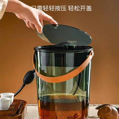 推荐茶水桶废水桶茶桶茶渣桶茶叶过滤垃圾桶茶水分离漏茶水茶具配