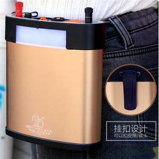 12V锂电池24节18650锂大容量20安电池强光头灯电池带侧灯功能