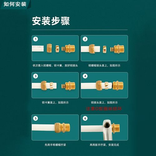 铝塑管接头配件6分1216铜接头1620水管铜接头内外丝直接铝朔配件