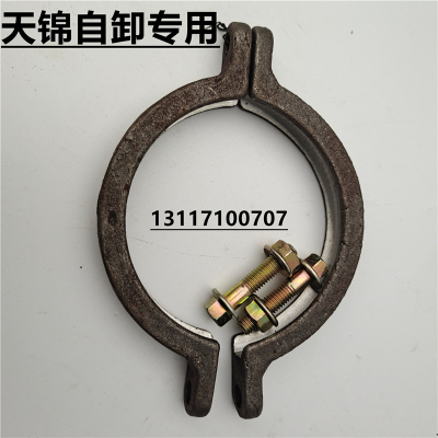 适用于东风天锦货车排气制动阀垫金属软接口增压器密封垫卡箍总成