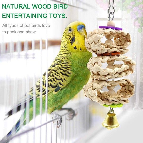 Pc  Pet Parrot Toy Woovd wirds Standing CheBing RacksTo 办公设备/耗材/相关服务 胶卷 原图主图