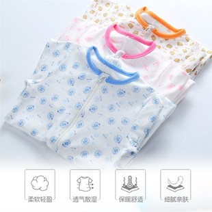 宝宝连脚睡衣春秋冬婴儿童大码连体衣包脚男女空调家居服长袖爬服