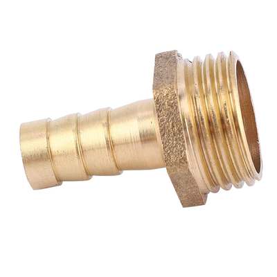 极速5pcs 10mm Hose Barb Tail Male BSP Connector Brass Fittin