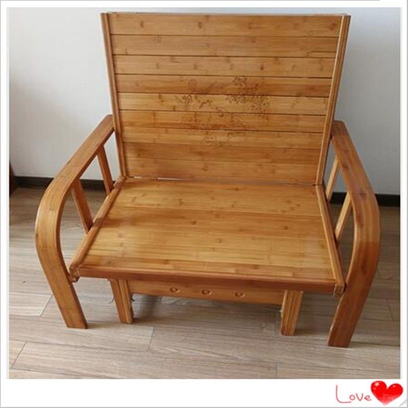 沙发小竹床折叠椅凉床老式竹床家用省空间多功能凉板椅床两用单1,住宅家具,可折叠床,淘宝优惠券,粉丝福利购,淘宝优惠卷