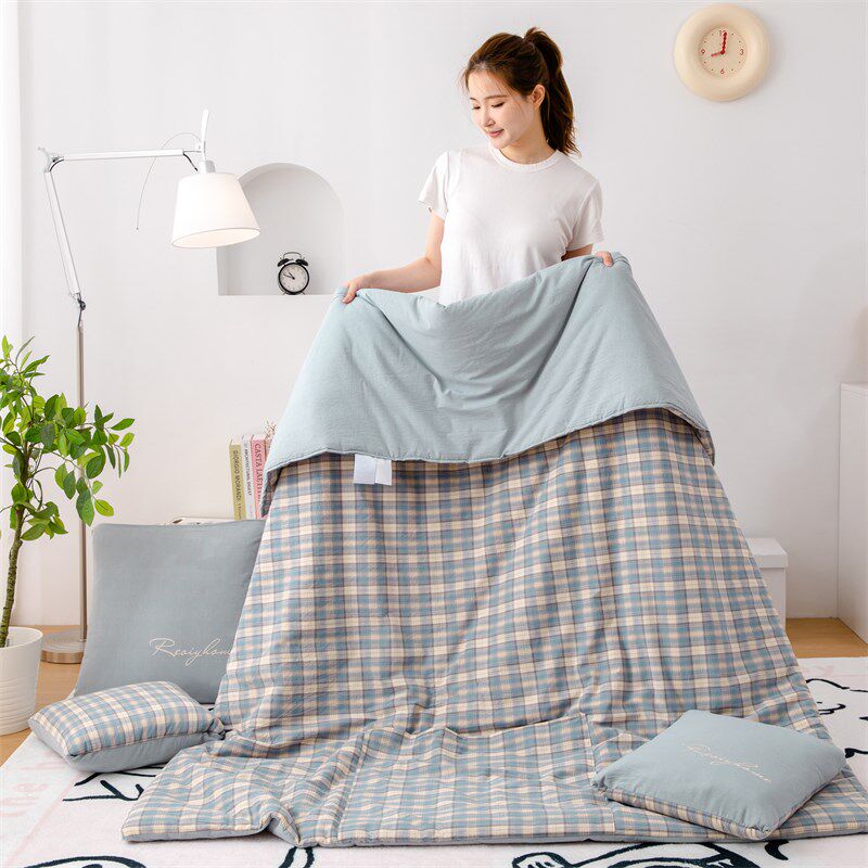 抱枕被子两用折叠汽车枕头靠垫被办公室沙发午睡全棉空调被,居家布艺,抱枕被,淘宝优惠券,粉丝福利购,淘宝优惠卷