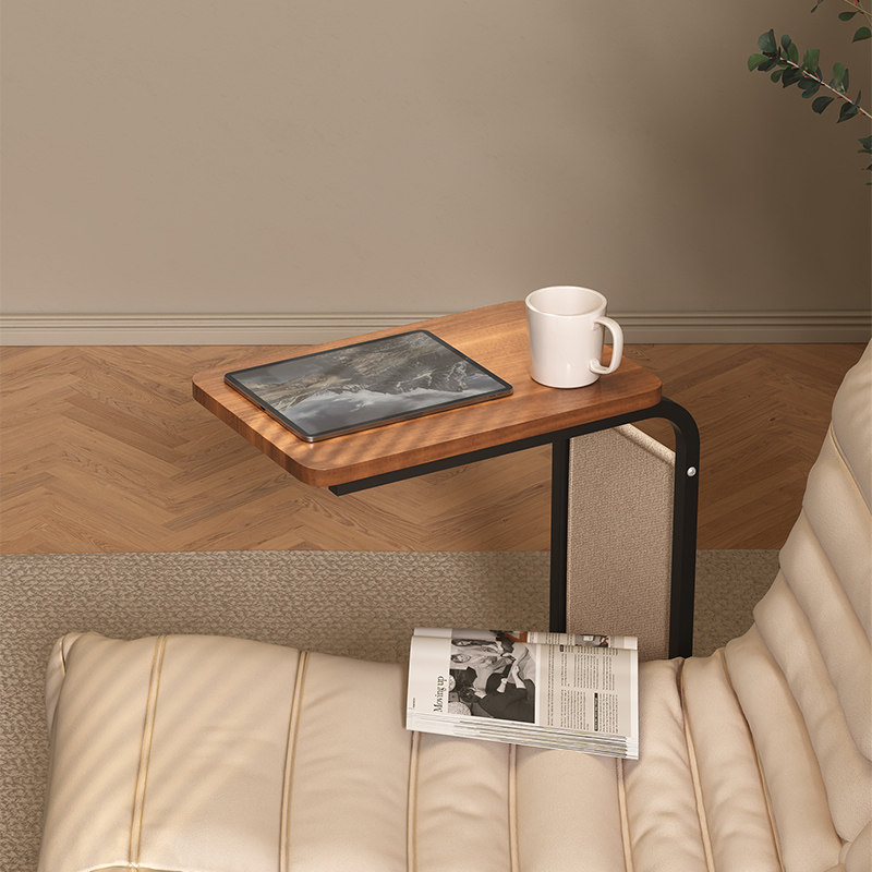 可移动床头小桌子电脑桌床边桌卧室置物架小型床头柜简约现代家用