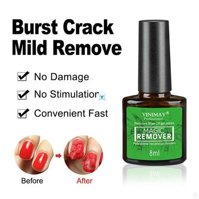 新品Nail Gel Magic Remover Soak Off Base Matte Top Coat Gel