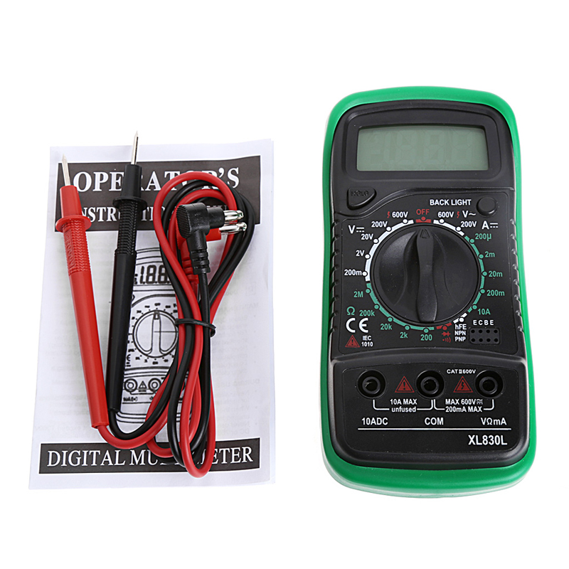 830L Multimetler Vtltmeter Ammeter Volo Current Test